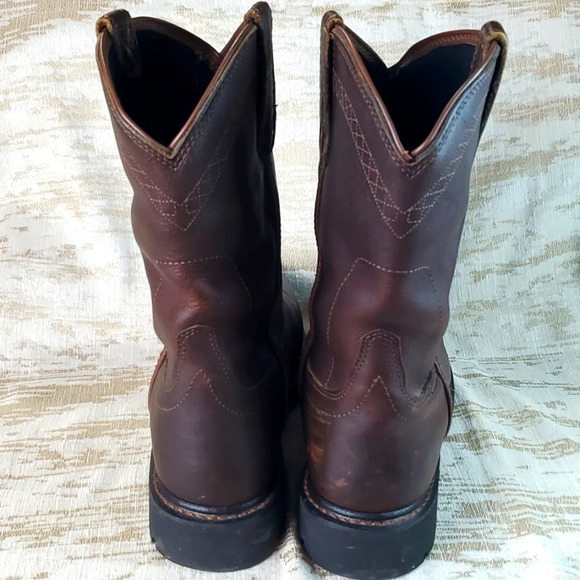 ARIAT MEN'S SIERRA H2O WATERPROOF WORK BOOTS STEEL TOE Sz 12D - Picture 6 of 14